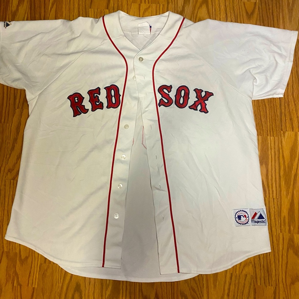 *rare* vintage majestic Boston Red Sox jersey schilling 38